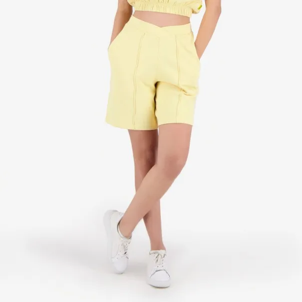 Short femme avec bande à la taille croisée - KONTAKT
