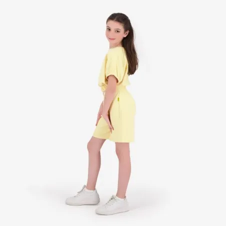 Short fille avec bande à la taille croisée - KONTAKT