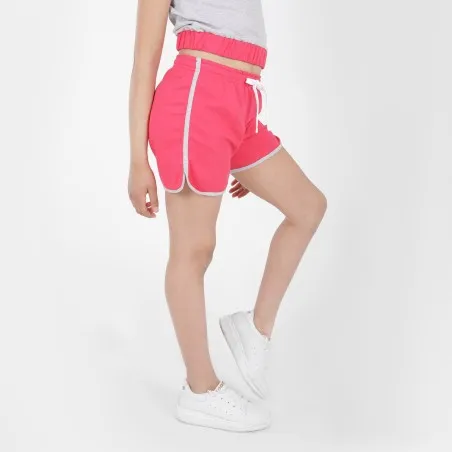 Short fille avec biais contrasté - KONTAKT