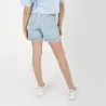 Short fille taille haute en jeans - KONTAKT