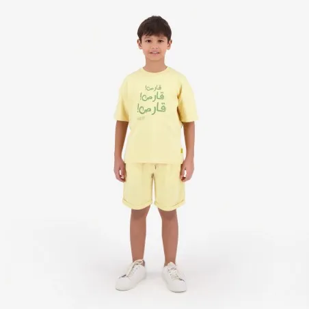Short garçon avec pochs inversées - KONTAKT