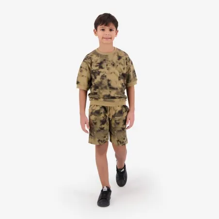 Short garçon en molleton tie & dye - KONTAKT