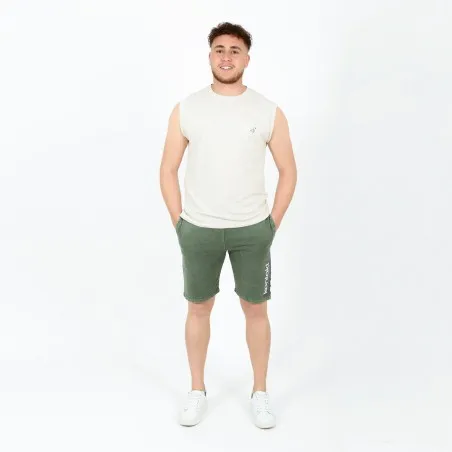 Short homme délavé en molleton - KONTAKT