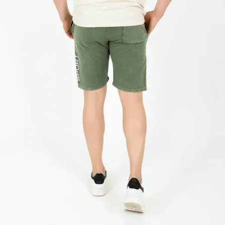 Short homme délavé en molleton - KONTAKT