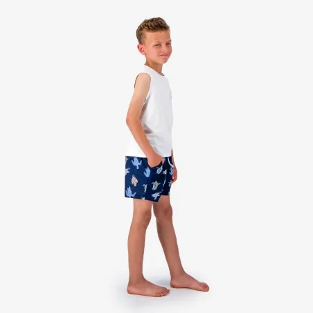Short maillot garcon ALL OVER TORTUE DE MER - KONTAKT