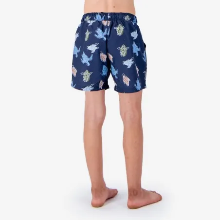 Short maillot garcon ALL OVER TORTUE DE MER - KONTAKT