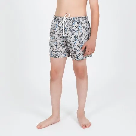 Short maillot garçon imprimé PALMIER - KONTAKT