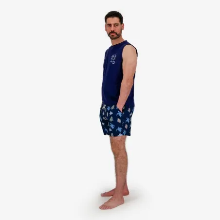 Short maillot homme ALL OVER TORTUE DE MER - KONTAKT