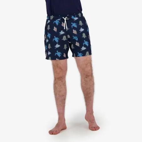 Short maillot homme ALL OVER TORTUE DE MER - KONTAKT