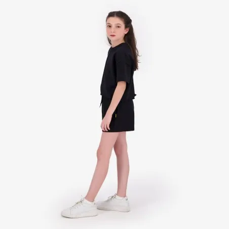 Short paperbag fille en molleton - KONTAKT