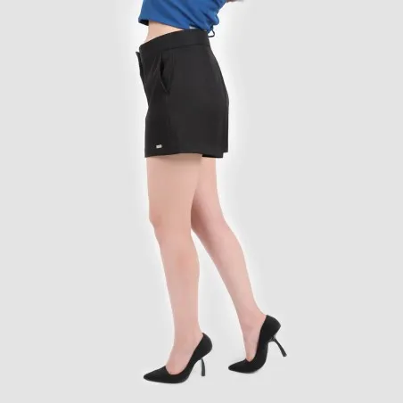 Short tailleur femme en chaine et trame - KONTAKT