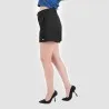 Short tailleur femme en chaine et trame - KONTAKT
