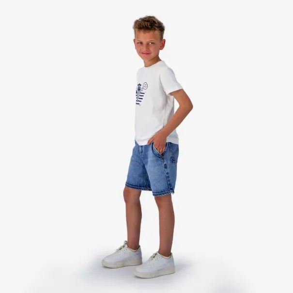 Short workwear garçon en jeans - KONTAKT