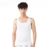 Singlet col bas homme en coton pur - KONTAKT