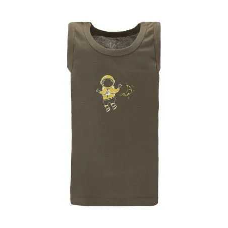 Singlet garçon cosmonaute en coton pur - KONTAKT