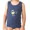 Singlet garçon cosmonaute en coton pur - KONTAKT