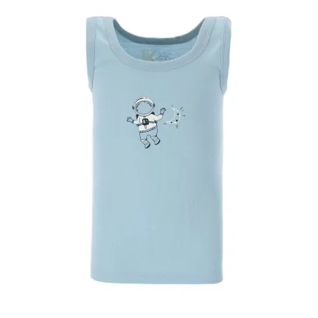 Singlet garçon cosmonaute en coton pur - KONTAKT