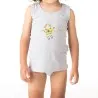 Singlet garçon cosmonaute en coton pur - KONTAKT