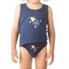 Singlet garçon fusée en coton pur - KONTAKT