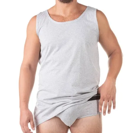 Singlet grandes tailles en coton pur - KONTAKT