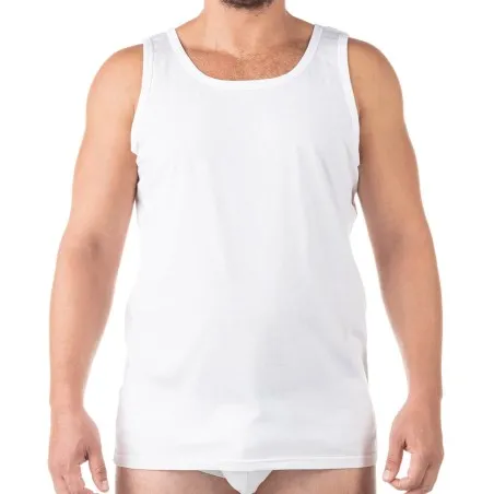Singlet grandes tailles en coton pur - KONTAKT