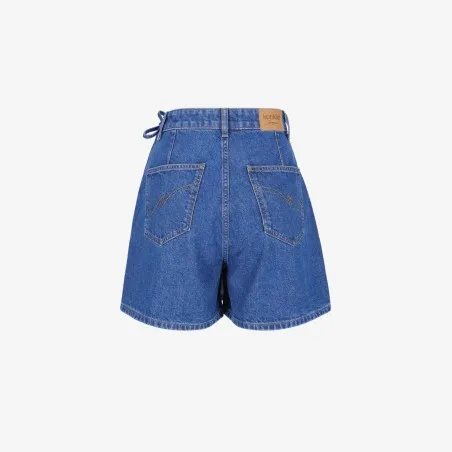 Skort femme avec noued en jeans - SOUKAINA 2.0 - KONTAKT