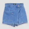 Skort femme en jeans - SOUKAINA - KONTAKT