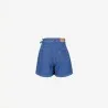 Skort fIlle avec noued en jeans - KONTAKT