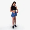 Skort fIlle avec noued en jeans - KONTAKT