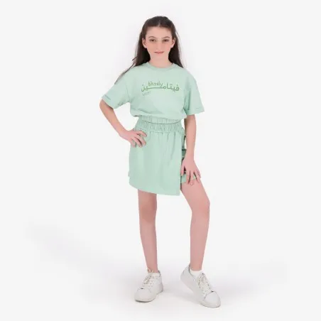 Skort fille en molleton - KONTAKT