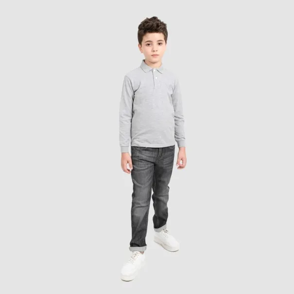 Slim garçon avec revers en jeans - KONTAKT