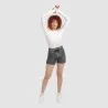 Slim short femme en jeans - NERMINE - KONTAKT