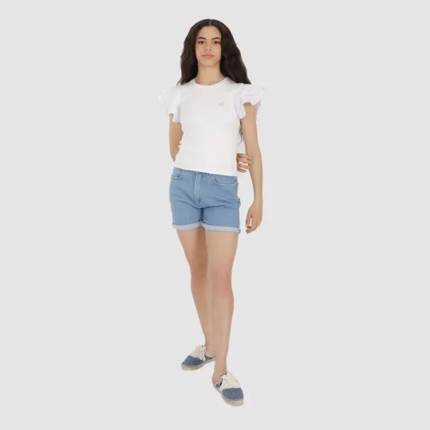 Slim short femme en jeans - NESRINE - KONTAKT