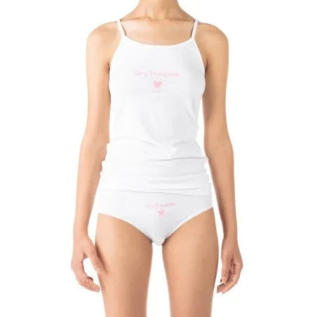 Slip fille VERY IRRESISTIBLE en coton stretch - KONTAKT