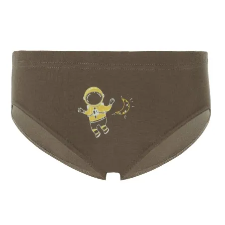 Slip garçon cosmonaute en coton pur - KONTAKT