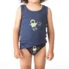 Slip garçon cosmonaute en coton pur - KONTAKT