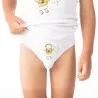 Slip garçon cosmonaute en coton pur - KONTAKT
