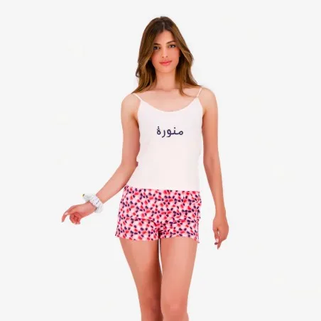 Ensemble femme bretelle et short - KONTAKT