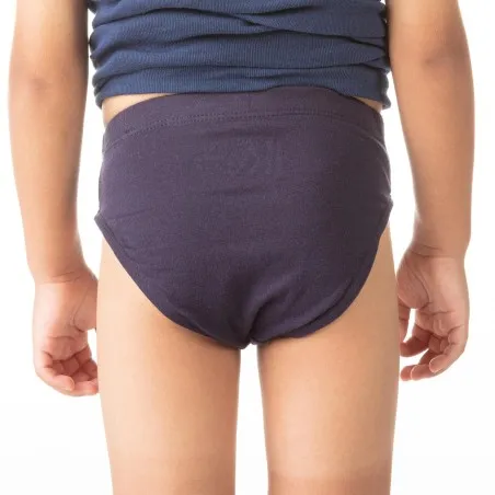 Slip garçon fusée en coton pur - KONTAKT