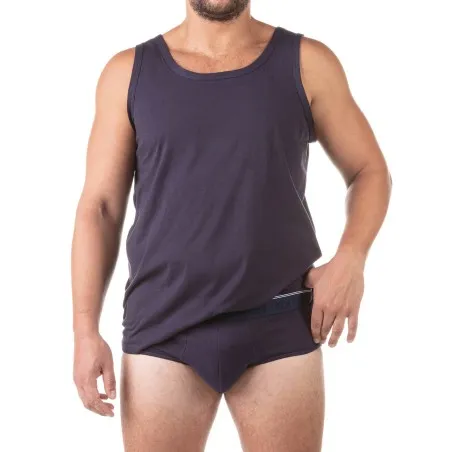 Slip midi grandes tailles en coton stretch - KONTAKT