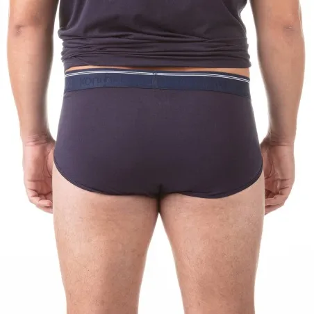 Slip midi grandes tailles en coton stretch - KONTAKT