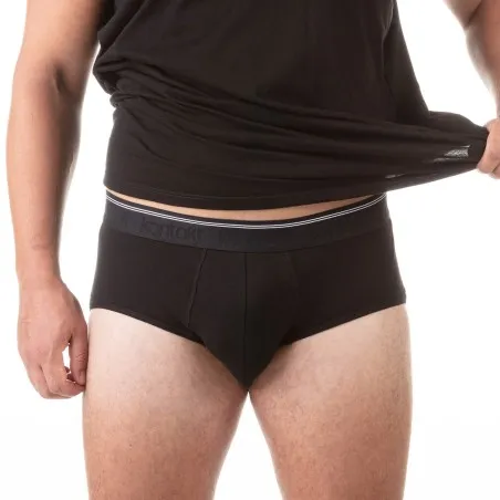 Slip midi grandes tailles en coton stretch - KONTAKT