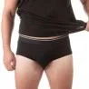 Slip midi grandes tailles en coton stretch - KONTAKT