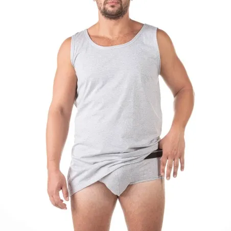 Slip midi grandes tailles en coton stretch - KONTAKT