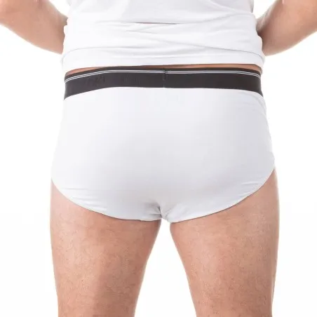 Slip midi grandes tailles en coton stretch - KONTAKT