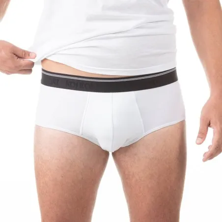 Slip midi grandes tailles en coton stretch - KONTAKT