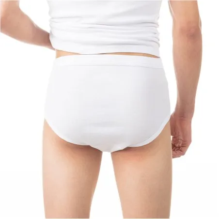 Slip senior en tricot côtelée uni - KONTAKT