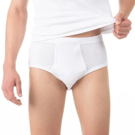Slip senior en tricot côtelée uni - KONTAKT