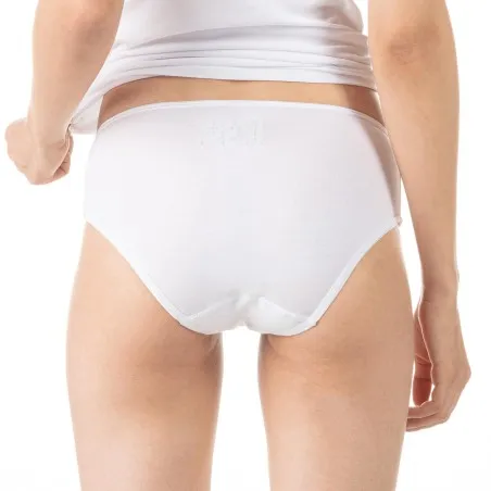 Slip taille haute femme en coton bio - KONTAKT