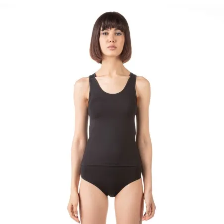 Slip taille haute femme en microfibre extensible - KONTAKT
